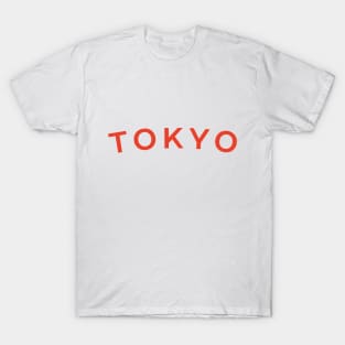 Tokyo City Typography T-Shirt